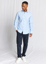 BS Sliskovic Slim Fit Skjorta - Light Blue