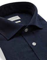 BS Hansen Slim Fit Skjorta - Navy