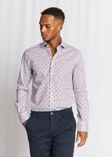 BS Jallouz Modern Fit Skjorta - Orange