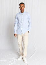 BS Langergren Modern Fit Skjorta - Light Blue