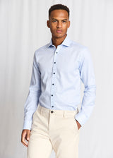 BS Langergren Modern Fit Skjorta - Light Blue
