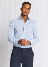 BS Lars Modern Fit Skjorta - Blue