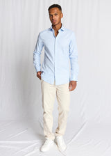 BS Sunderland Modern Fit Skjorta - Light Blue