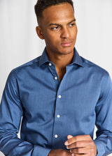 BS Viran Modern Fit Skjorta - Dark Blue