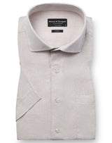 BS Bardet Casual Modern Fit Skjorta - Beige