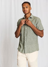 BS Bardet Casual Modern Fit Skjorta - Green
