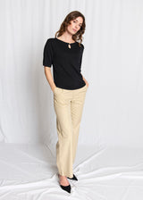 BS Francesca Regular Fit T-Shirt - Black