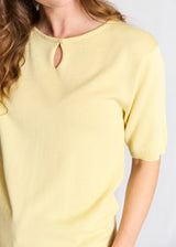 BS Francesca Regular Fit T-Shirt - Dusty Yellow