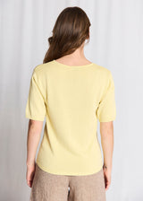BS Francesca Regular Fit T-Shirt - Dusty Yellow