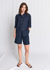 BS Marietta Regular Fit Skjorta - Navy