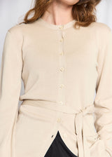 BS Florentina Regular Fit Stickat - Oyster Gray