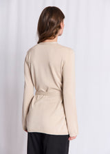 BS Florentina Regular Fit Stickat - Oyster Gray