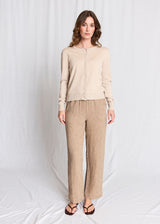 BS Dona Regular Fit Stickat - Light Brown