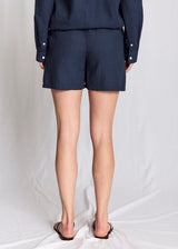 BS Oriana Regular Fit Shorts - Navy