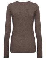 BS Margrethe Långärmad T-Shirt - Brown