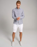 BS Fernando Casual Modern Fit Skjorta - Blue/White