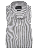 BS Valtteri Casual Modern Fit Skjorta - Army/White