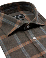 BS Charles Casual Modern Fit Skjorta - Brown