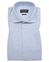 BS Fernando Casual Modern Fit Skjorta - Light Blue/White