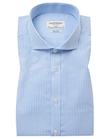 BS Batistuta Slim Fit Skjorta - Light Blue/White
