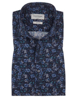 BS Clarence Slim Fit Skjorta - Navy