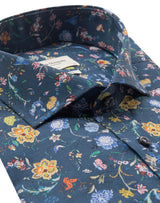BS Gullit Slim Fit Skjorta - Dark Blue