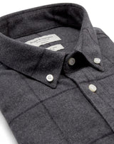 BS Hamza Casual Slim Fit Skjorta - Dark Grey