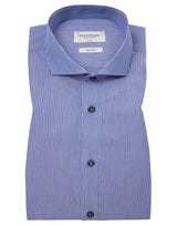 BS Hennings Slim Fit Skjorta - Blue