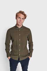 BS Ebruma Casual Modern Fit Skjorta - Green