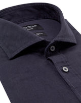 BS Lamin Casual Modern Fit Skjorta - Navy