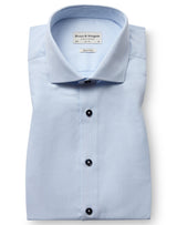 BS Minaur Slim Fit Skjorta - Light Blue/White