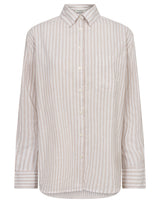 BS Aglaia Regular Fit Skjorta - Sand/White