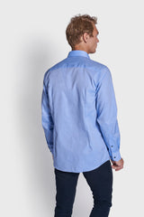BS Sergio Slim Fit Skjorta - Light Blue