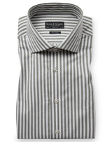 BS Lowry Modern Fit Skjorta - Green/White
