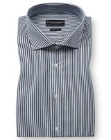BS Kevin Modern Fit Skjorta - Navy/White