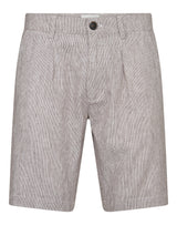 BS Apollon Regular Fit Shorts - Brown/White
