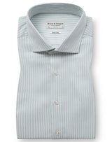 BS Ignacio Slim Fit Skjorta - Light Green/White