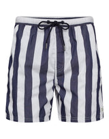 BS Bahia Regular Fit Badbyxor - Navy/White