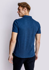 BS Monir Regular Fit Piké - Dark Blue