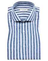 BS Valencia Casual Slim Fit Skjorta - Blue/White