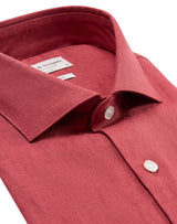 BS Sevilla Casual Slim Fit Skjorta - Rust