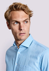 BS Ferrol Casual Slim Fit Skjorta - Light Blue