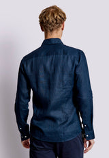 BS Sevilla Casual Slim Fit Skjorta - Navy