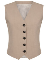 BS Decima Slim Fit Väst - Sand