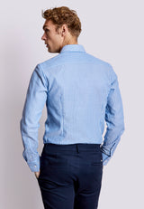BS Fessor Modern Fit Skjorta - Blue/White