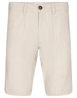 BS Isai Regular Fit Shorts - Beige/White