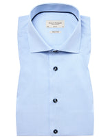 BS Dane Slim Fit Skjorta - Light Blue/White