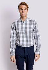 BS Riquelme Modern Fit Skjorta - Grey