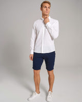 BS Ricciardo Casual Slim Fit Skjorta - White