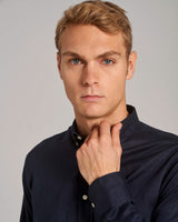 BS Sainz Casual Slim Fit Skjorta - Navy